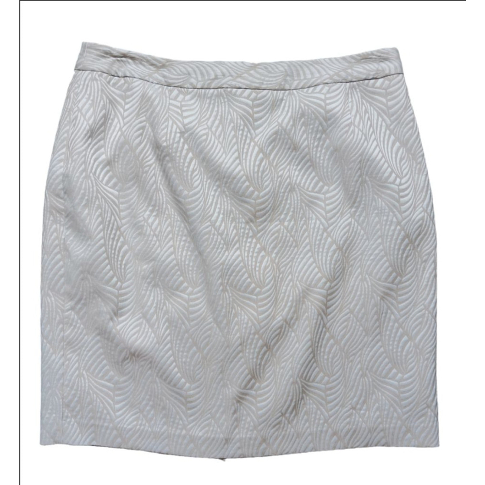 Women's Calvin Klein Beige & White Skirt Size 18W